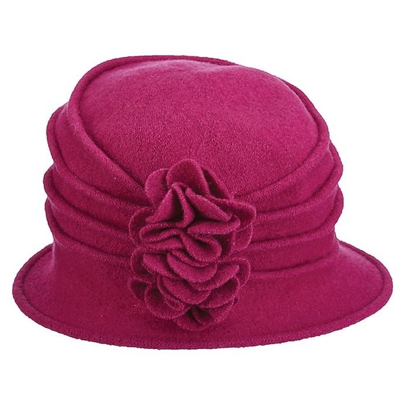 100% Pink Wool Hat Scala Collection OS - Picture 7 of 8
